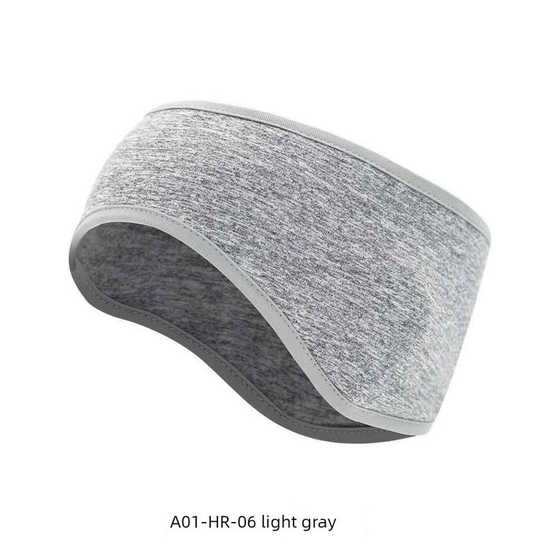 

Sports. Running Velvet Heattech with Forehead Grip Fall and Winter Headgear Amazon Ear Protection Cold-Proof Cycling Hair Band Outdoor A01-HR-06 light gray One size