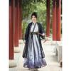 Chinese Song Dynasty Style Hanfu Embroidered Suit Chinese Ink Style Hanfu