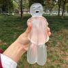 Mačkací průhledný želé robot mačkací hračka roztomilý super měkký pomalý odskok vodový pocit kreslená hračka Kawaii hračka na zmírnění stresu dárek