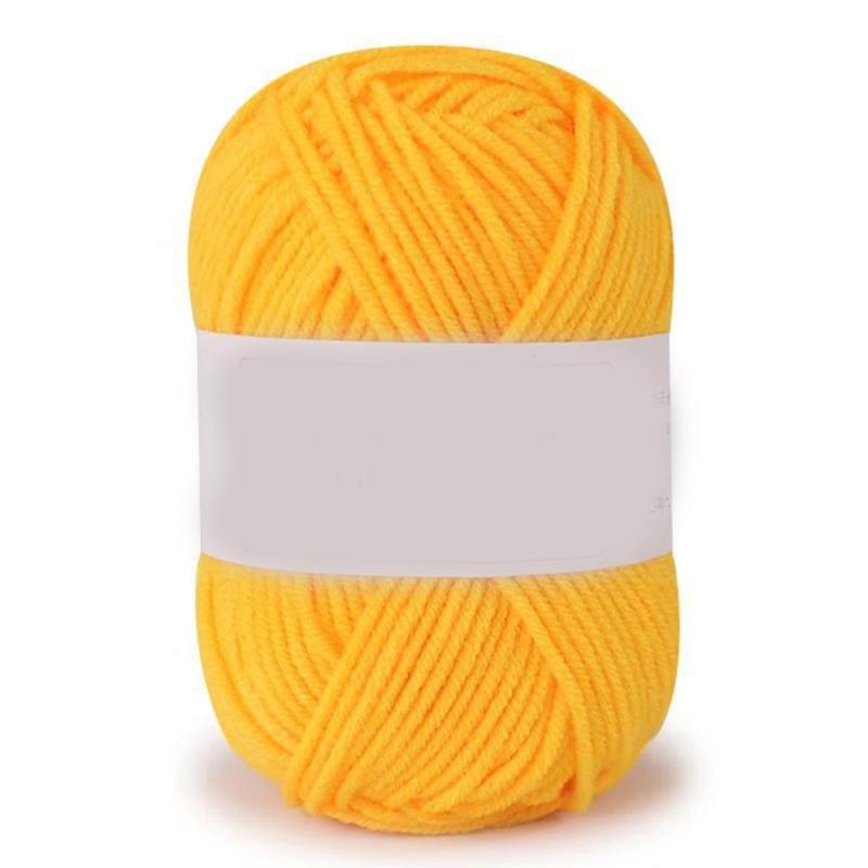 Farbige Garne Einfarbige Garne für Strickbegeisterte Do-It-Yourself-Garn Strickwaren für Babykleidung und Heimdekorationen