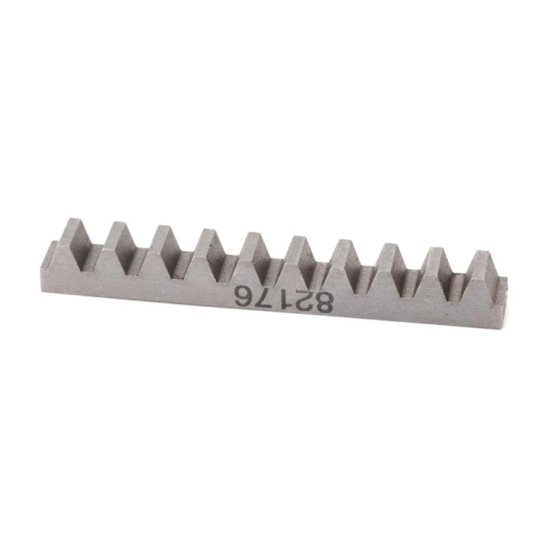 82176 Short Rack Gear Replacement Part for Hand Crank Shoe Repair Machine, Metal Rack for 29K 29K71 29K73 Repair Service Tasks Shop