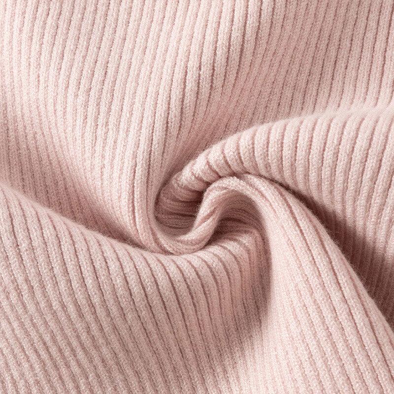 DAVE&BELLA Girls' De Velvet High-Neck Thermal Sweater