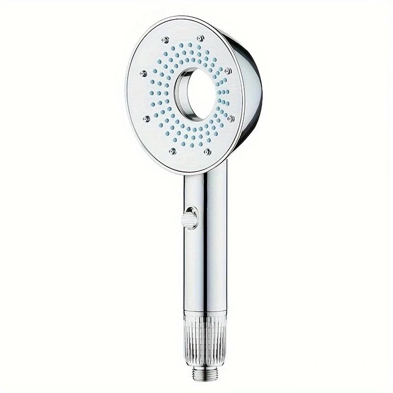 Water Saving Shower Head 2 Mode Adjustable Pressure Shower One-key Stop Water Shower Bathroom Accessories