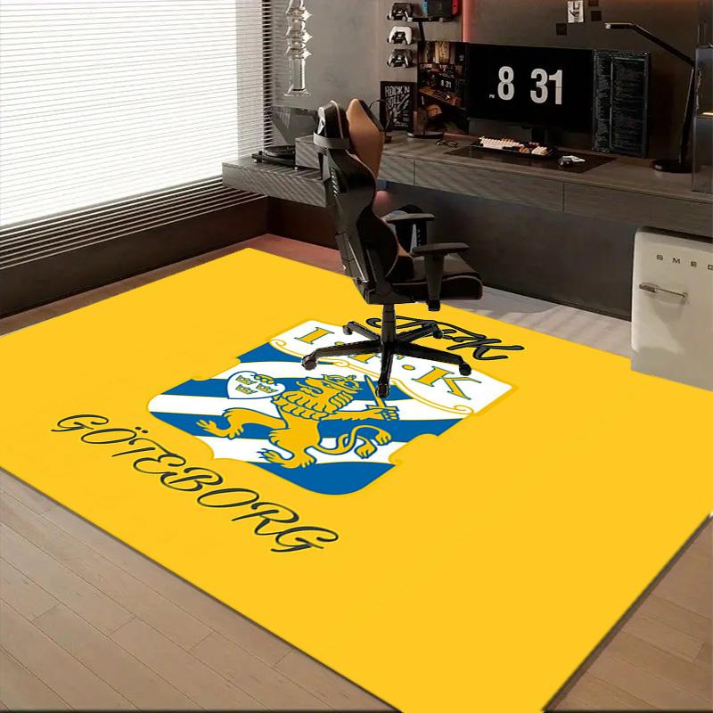 1PC Gremio Football Club Emblem Rug Game Carpet, Floor Mat for Bedroom Living Room Entryway Rug, Home Decor Idea Gift for Christmas birthday