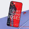 A Court of Mist and Fury Sarah J Maas Soft Case For iPhone 16 15 14 13 12 11 Pro Max XS X XR 7 8 Plus 13 12 Mini Cover