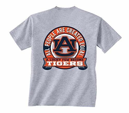 New World Graphics Auburn Tigers Equal Short Sleeve Tee Shirt Sport Grey L