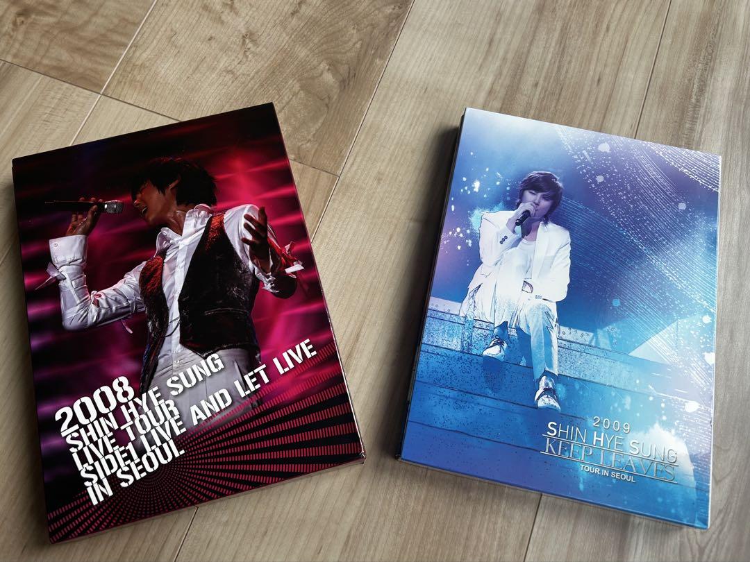 

[USED] Set Shin Hye Sung SHIN HYE SUNG Live DVD