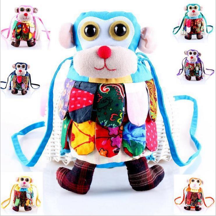 Artistic Ethnic Style Monkey Bucket Bag For Women In Various Colors Ideal For Everyday Outfits