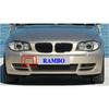 Front Bumper Tow Hook Cover Plate for BMW 1 Series E82/E88 (2008-2011), Part Number 51117202079.