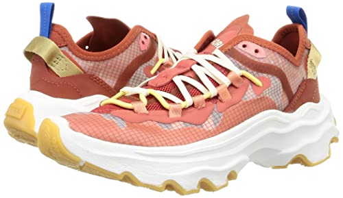 Sorel Kinetic Breakthrough Techlace NL4691 Women's Sneakers, Size 24.5cm, Warp Red, Glaze