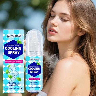 Odświeżający spray na zewnątrz, Niezbędny na letnie podróże, Przenośny i łatwy w użyciu, Odpowiedni dla wszystkich rodzajów skóry
