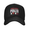 Custom Fashion Unisex World Series Of Poker Baseball Cap Adult Adjustable Dad Hat Women Men Sun Protection Snapback Caps