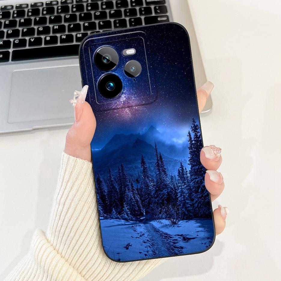 For Realme GT7 Case GT 7T 5G RMX5061 Luxury Art Painted Cover Soft Silicone Case For Realme GT 7 Pro GT7 T RealneGT 7T 5G Fundas