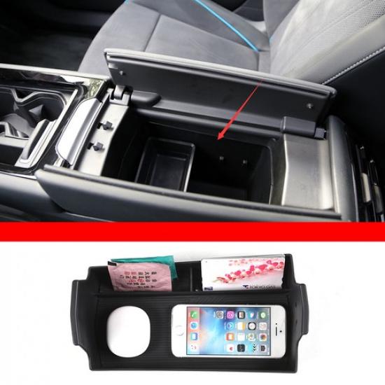 Storage Box Center Console Organizer Armrest Tray For Volkswagen ID.7