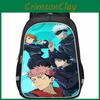 Large Capacity Jujutsu Kaisen School Backpack For Boys And Girls In Trendy Colors