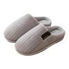 Men's Cotton Slippers Men's Winter Home Home Indoor New Home Non-slip Warm Wool Cotton Shoes Women's Winter