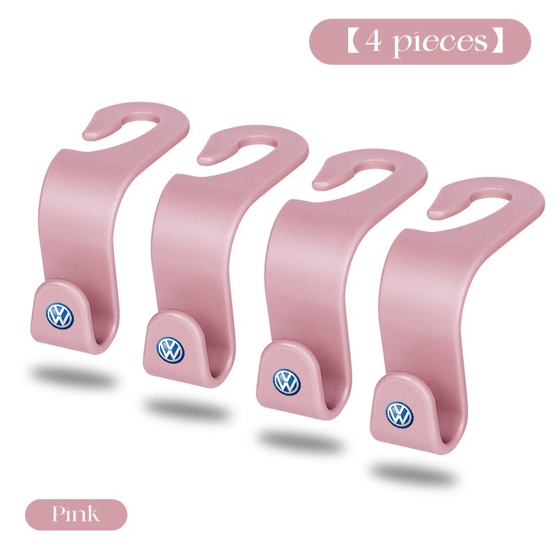 Car Seat Headrest Hook For Volkswagen VW Scirocco Jetta Beetle Golf 4 5 6 mk8 Passat Polo B5 Tiguan Backrest Hanger Storage Hook zj3