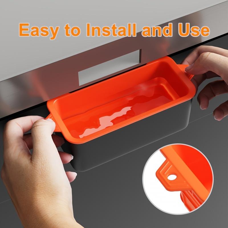 Silicone Grease Cup Liners, Durable Grease Catcher Liner, Reusable Grill Grease Tray, Replacement of Aluminum Foil Drip Tray, Essential Accessories