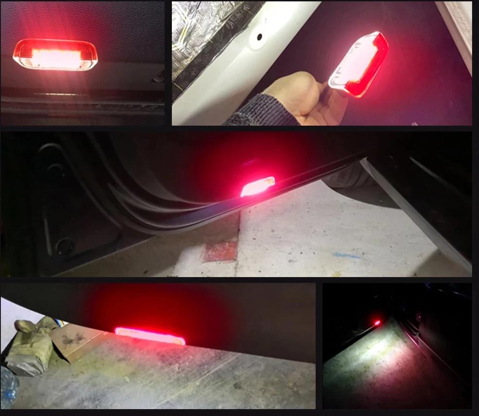 For Golf 5 6 Passat Jetta Skoda Superb Seat Alhambra Porsche Cayenne Panamera Lamp Car LED Door Light Welcome Wiring Harness