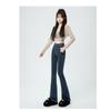 Straight-leg Micro-flared Pants Slim Stretch Pants