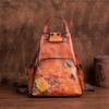 Vintage Style Top Layer Cowhide Women's Backpack