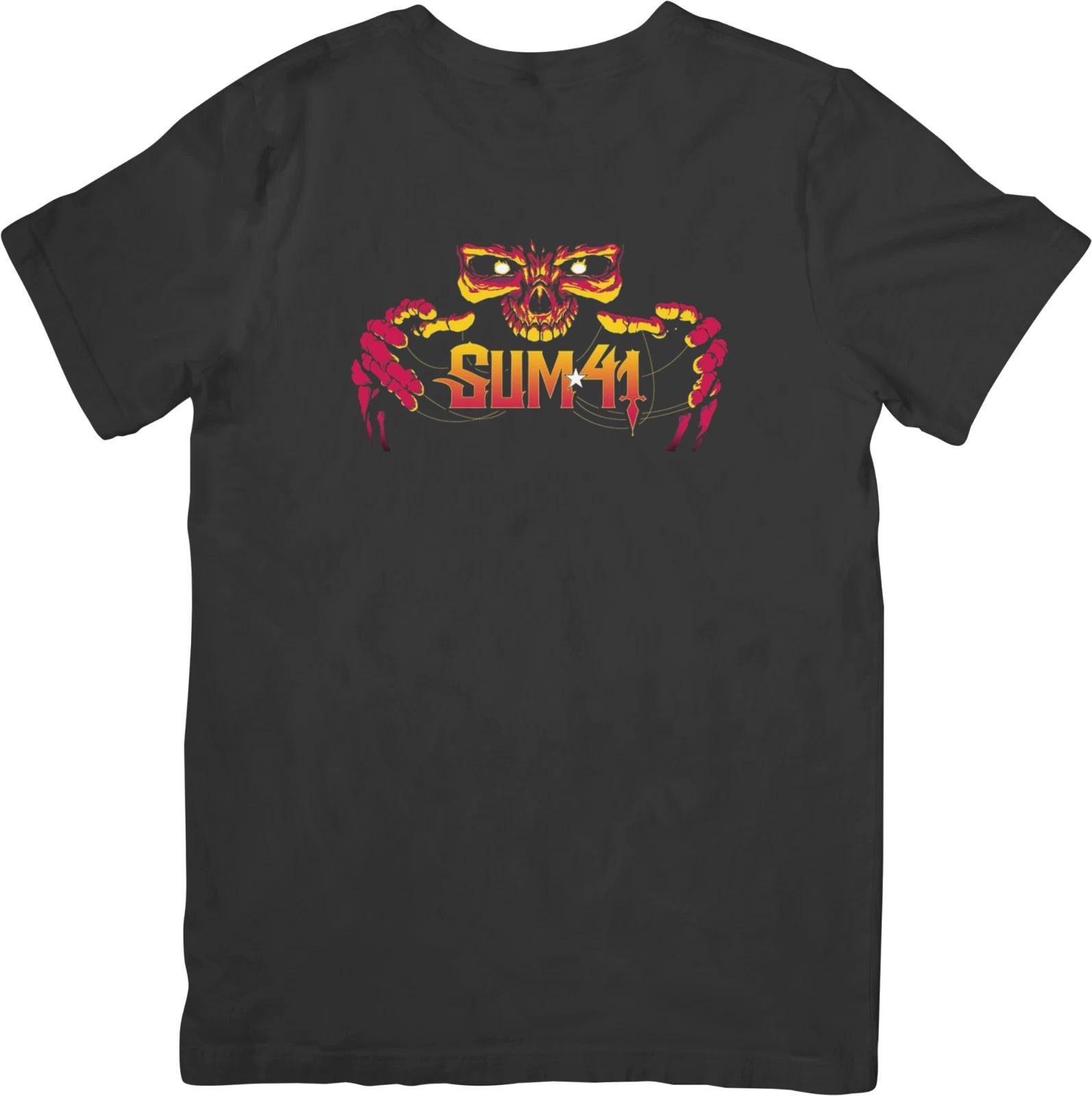 

Sum 41 Heavy Metal Music Unisex Fit for Men & Women Quality Cotton T-Shirt Black 3XL