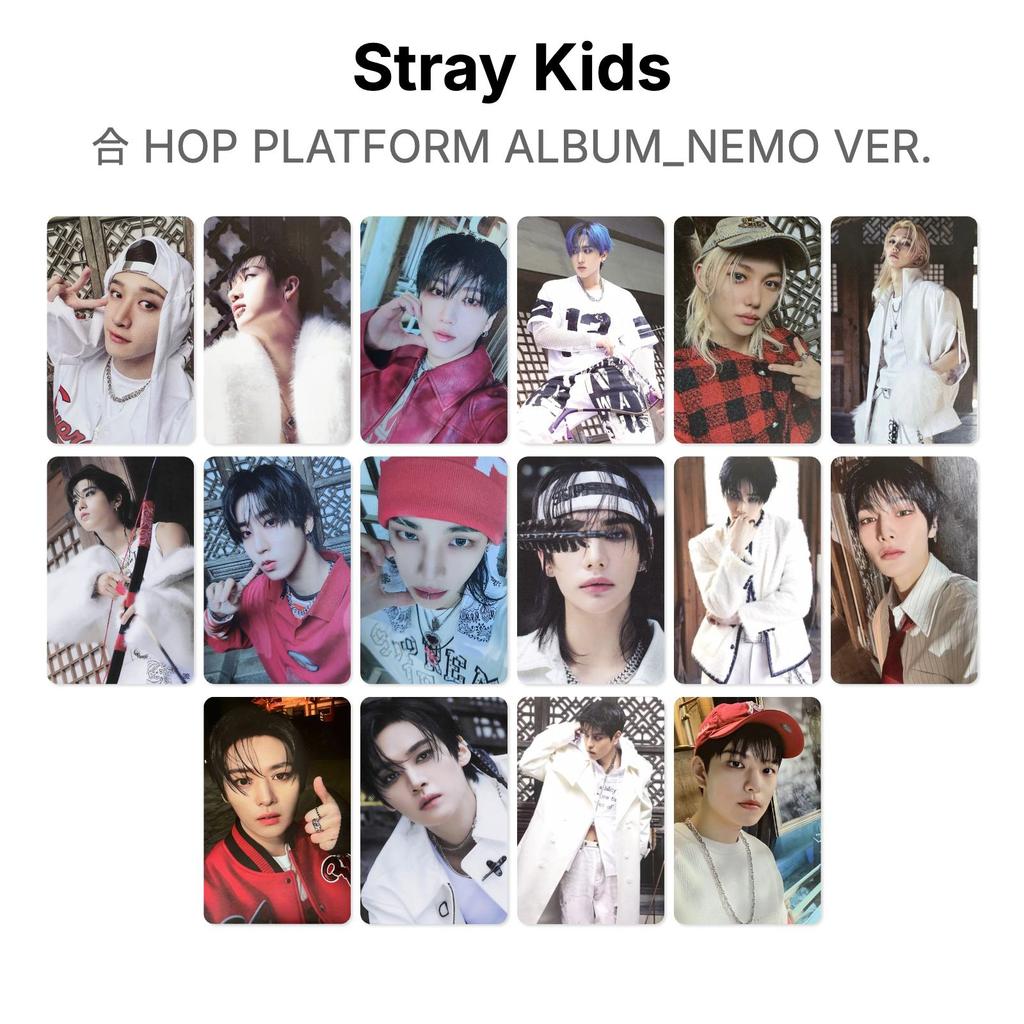 Stray Kids HOP PLATFORM ALBUM_NEMO VER. Official Photocard