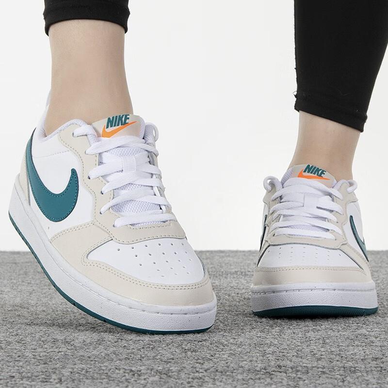 Nike Court Borough Low 2 'Grey Fog Game Royal' GS BQ5448-017