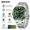 Sanda Multi-strap Electronic Sports Watch - New Style, Multifunctional, Waterproof, Student Timing Watch