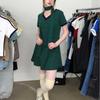 ZIZEMUSEUM STRIPE MUFFLER (GREEN)