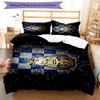 Fc Esporte Printed Pattern Duvet Cover Set – includes 1 duvet cover and 2 matching pillowcases Bedroom decor Christmas gifts