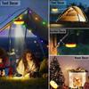 Solar Powered Outdoor Solar Lights 10M String Lights LED Camping Lamp  Tent Room