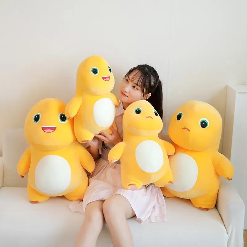 Squishy Kawaii Dinosaur Plush Toy Soft Dino Doll Cartoon Milk Dragon Pillow Kawaii Animal Peluche Kids Friends Birthday Gift