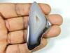 84Cts. Dyed Black Druzy Agate Fancy Crystal Cabochon Loose Gemstone 32X63MM SK-2251