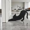 Creative Doorstop Door Bumper Cats Shaped Door Stop With NonSlip Base Perfect For Indoor Space