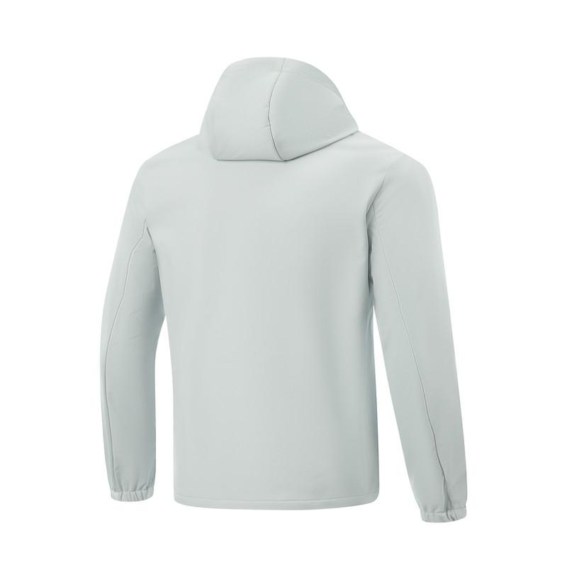 Li-Ning Hooded Windproof Breathable Simple Versatile Outdoor Training Sports Jacket Unisex Jackets AFDVF33-1
