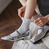Cloud Lace Lace Socks for Women, Ballet Style Lolita Cotton Socks, Sweat-absorbent and Breathable, Paired with Mary Jane Shoes