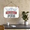 Vintage Beverage Metal Sign 8x12 Inch Retro Iron Wall Plaque Classic Bar Party Room Decor Fun Novelty Wall Art
