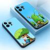 Adventure Time Phone Case For iPhone 17,16,15,14,13,12,11,Air,XR,Pro,Max,Plus,mini,SE Silicone Black Cover