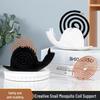 Creative Snail Fireproof Mosquito Coil Holder and Stand with Ash Catcher.