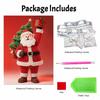 Christmas Santa Claus pearl painting art painting kit handmade diy home decoration painting