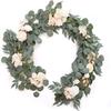 Wedding Table Simulation Flower Decoration 181x11cm Artificial Rose Table Long Vine Trailing Flower Arch DIY Party Backdrop Pops