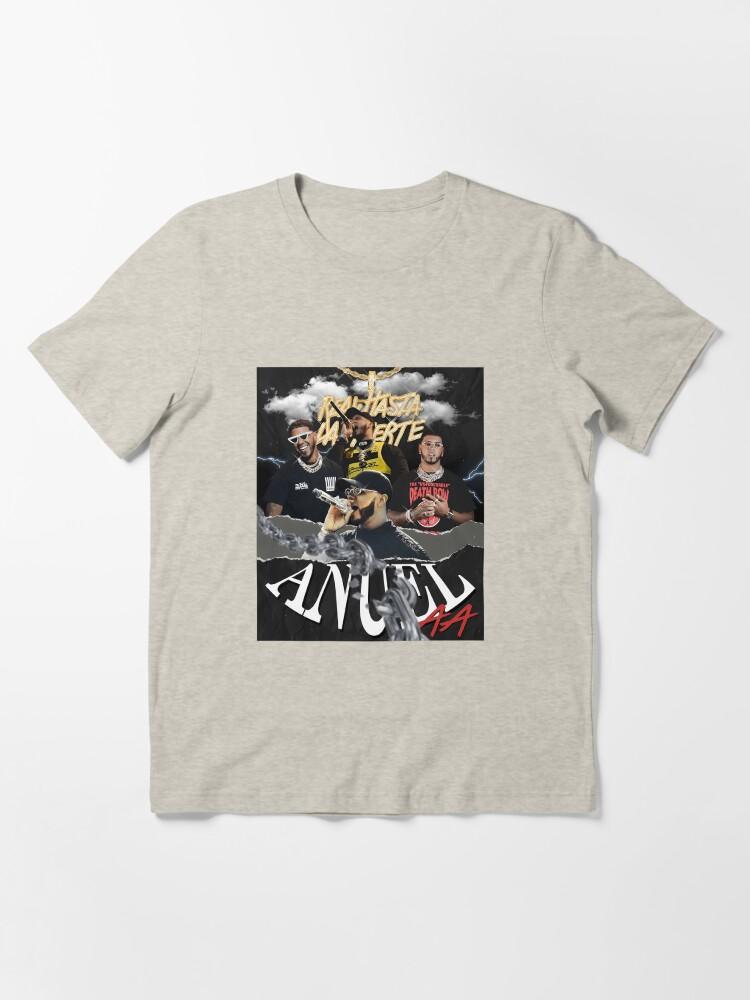 

AnuelAaMerchAnuel Essential TShirt 2026 Summer New Men Women Luxury Fashion Cotton Retro Oversized Tshirt Street Wear Y2K S