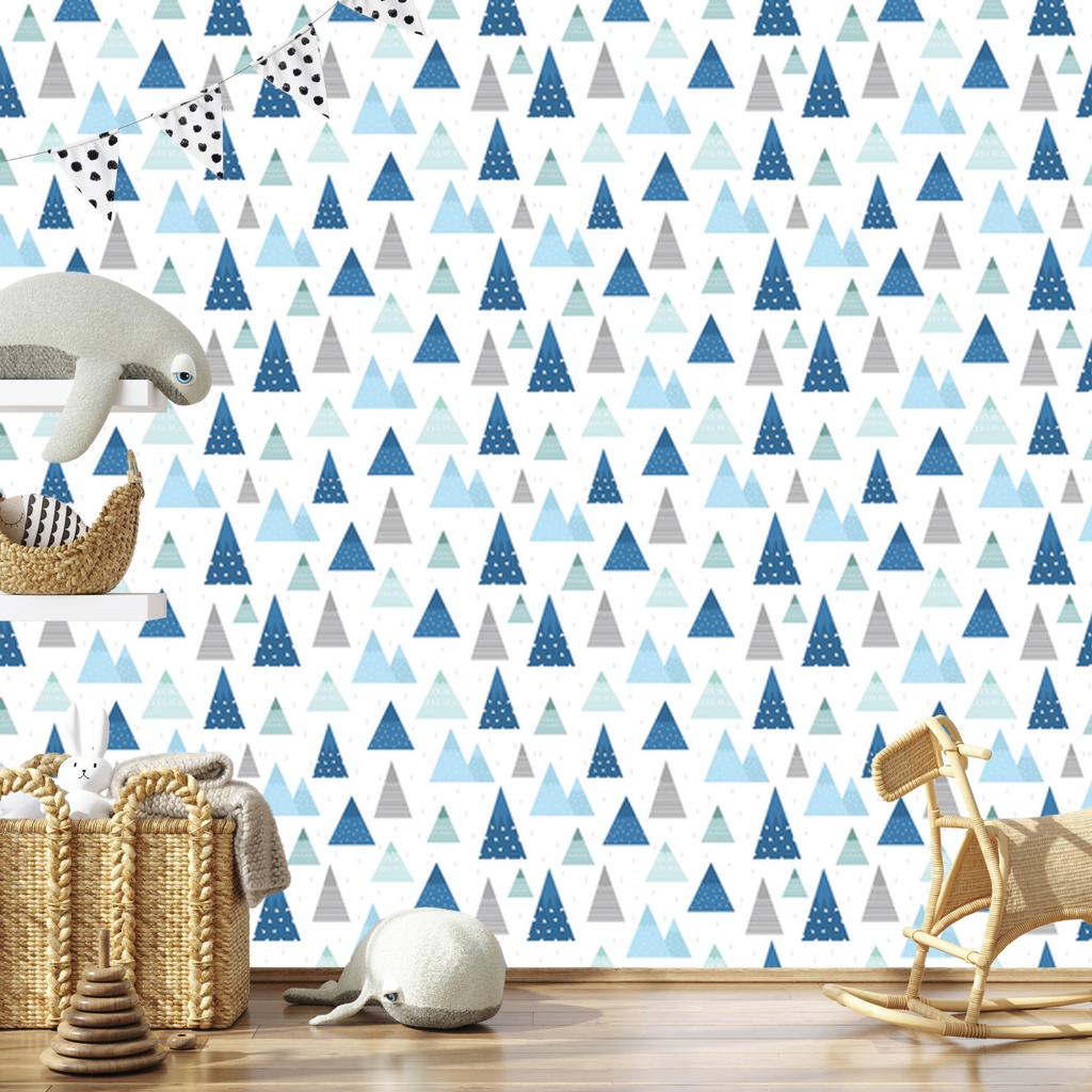 Mountain Pattern Wallpaper for Living Room and Bedroom 50x1000