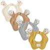 Ensemble de bavoirs pour bébé Bavoirs pour bébé à oreilles d'ours pour filles et nouveau-nés Alimentation bébé Cadeau de baby shower [GoUseGo] 4 pièces - Bavoirs, Gaze 6 couches, Garçons, Élégant, Bavoirs,