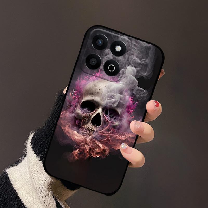 For Honor 200 Smart Case Luxury Fashion Painted Soft Protective Silicone Cases For Honor X7C Back Cover Phone Shell Fundas Coque