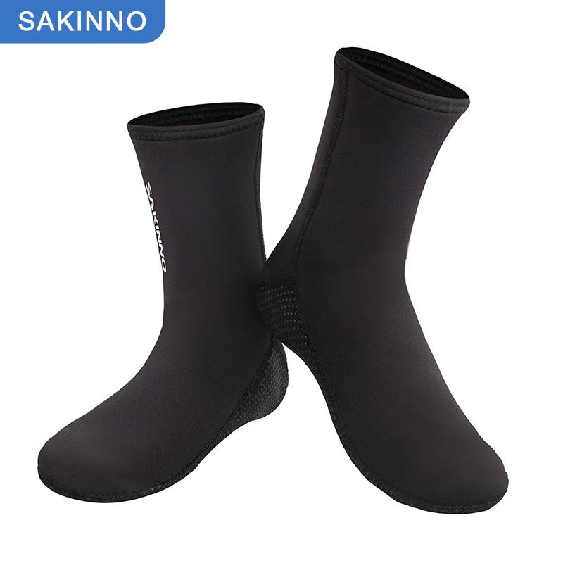 SAKINNO 3mm Neoprene Wetsuit Socks M