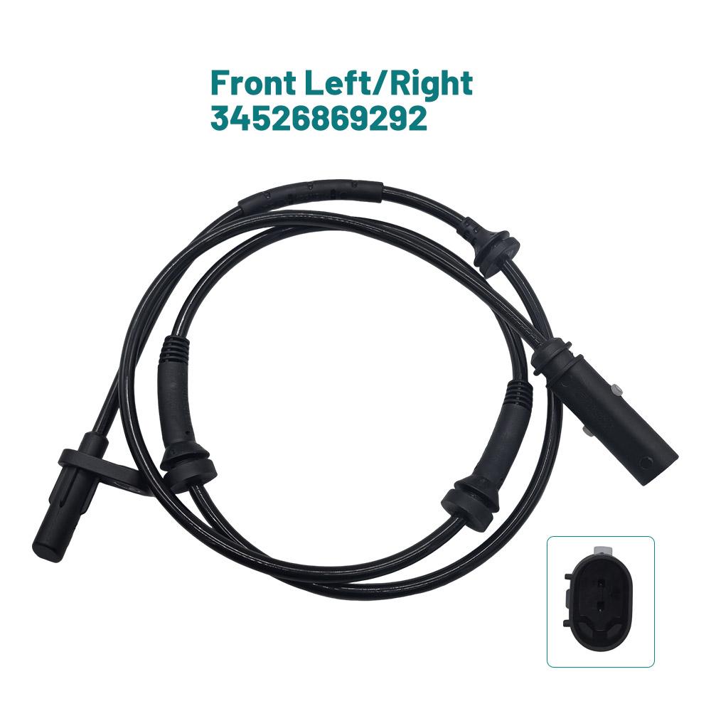 ABS Wheel Speed Sensor 34526869292 34526869293 For BMW X3 F25 X4 F26 Front Rear Left Right Auto Parts 34526855049 34526869293 1 Pcs Front