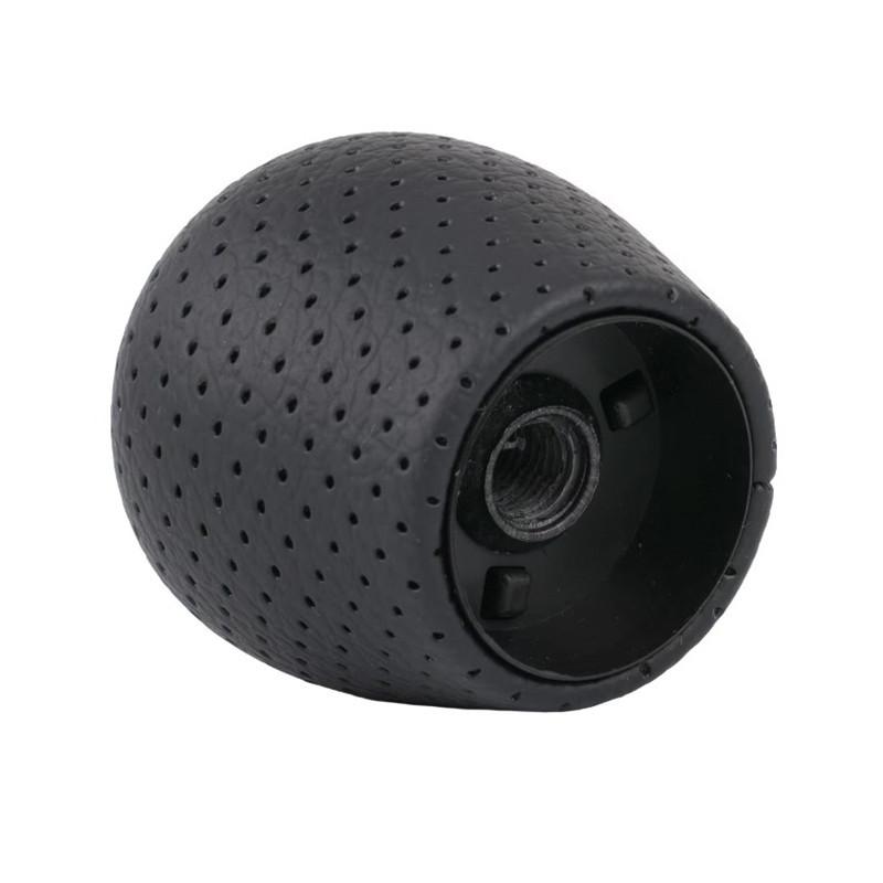 1 Stück PU-Leder + Kunststoff 6-Gang-Schaltknauf passend für Hyundai IX35 2009-2015/Forte 2008-2013