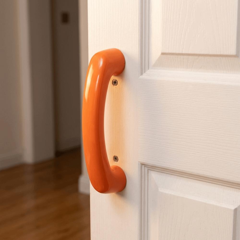 Colorful Design Cabinet Handle Comfortable Feel Simple Design Brass Ceramic Handle Versatile Style Easy Installation